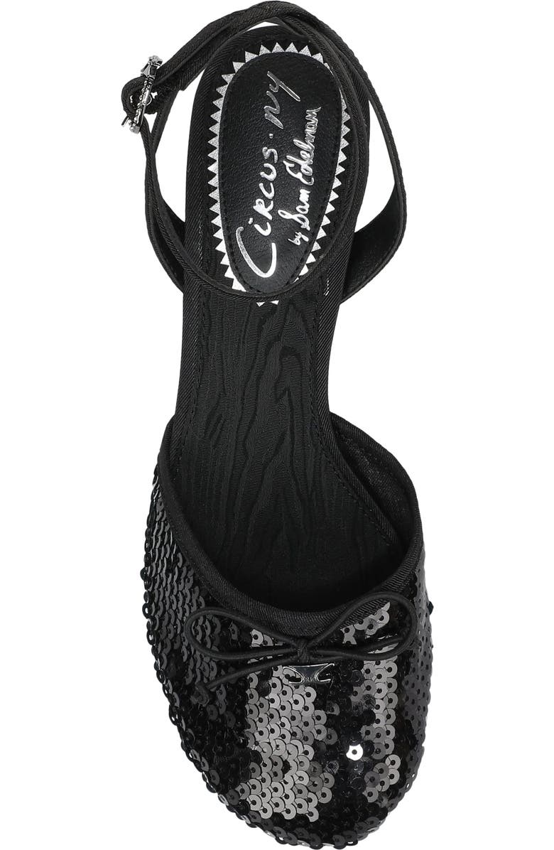 Circus NY by Sam Edelman Rosetta Ankle Strap Pump, Alternate, color, Black