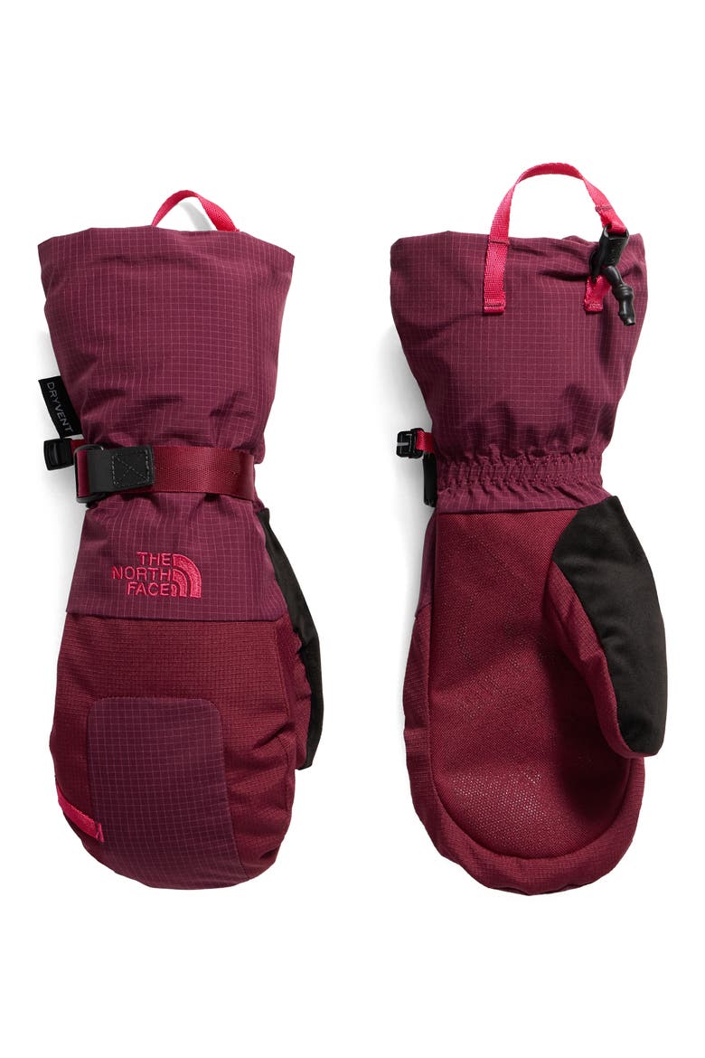 Montana DryVent Waterproof Gloves, Main, color, BURGUNDY CRUSH