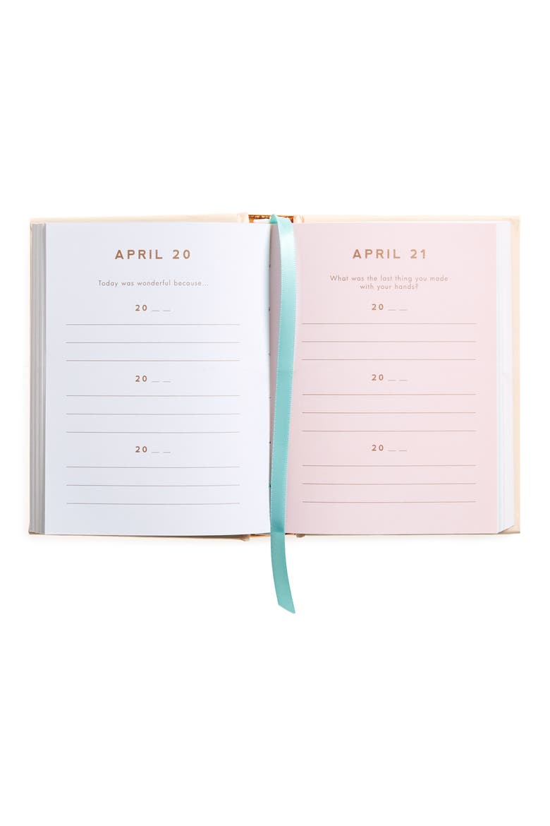 A Sentence A Day Journal, Alternate, color, PEACH