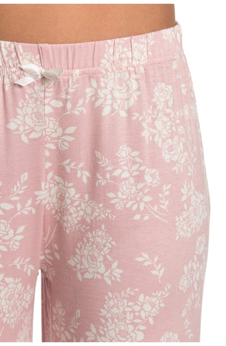 KATHY IRELAND Floral Printed Pajama Pants, Alternate, color, 