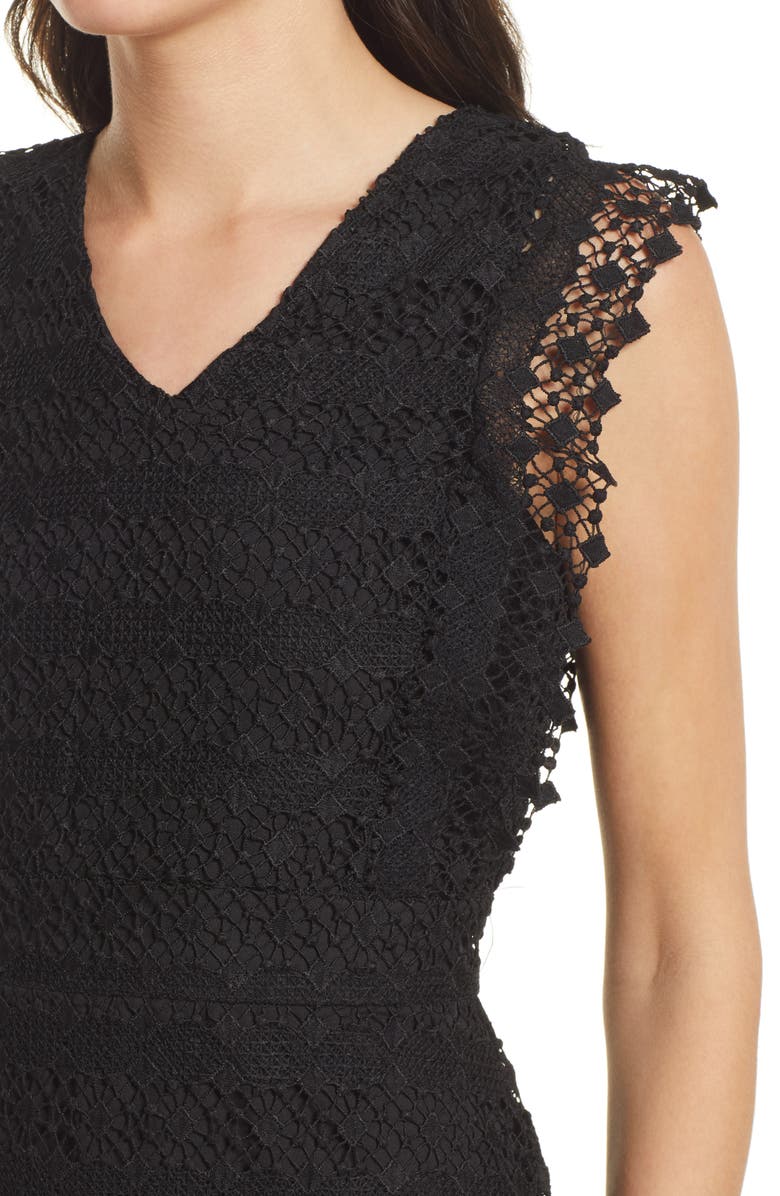 Amy Lynn Flutter Sleeve Lace Dress, Alternate, color,