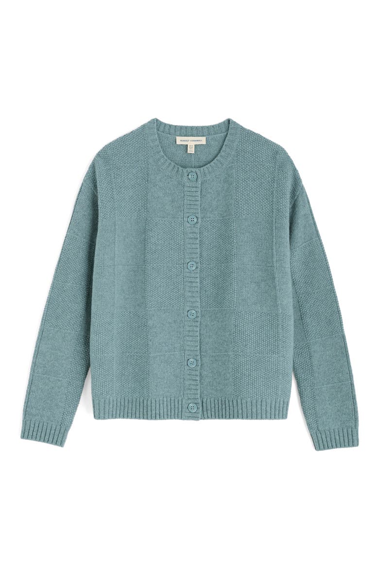 Coweth Merino Wool Blend Cardigan, Alternate, color, LICHEN