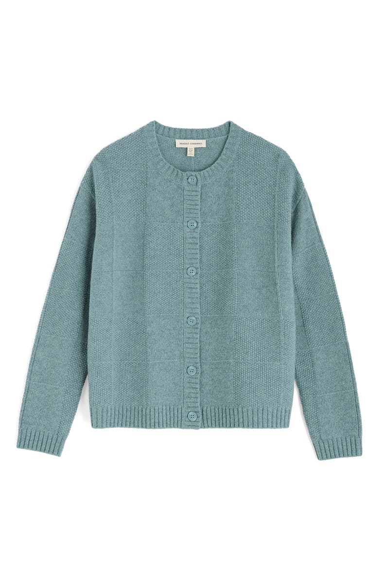 Seasalt Cornwall Coweth Merino Wool Blend Cardigan, Alternate, color, Lichen