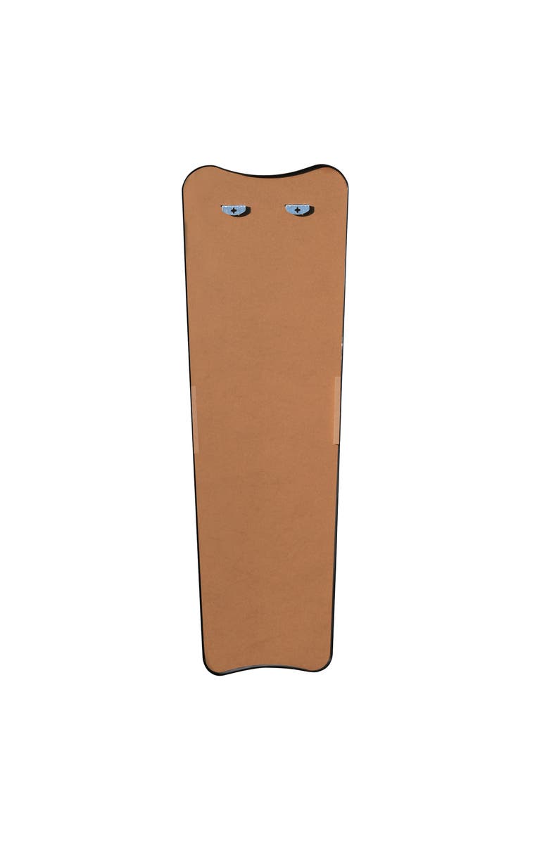 JONATHAN Y Alfie Rectangular Metal Framed Wall Mounted Full-Length Mirror, Alternate, color,