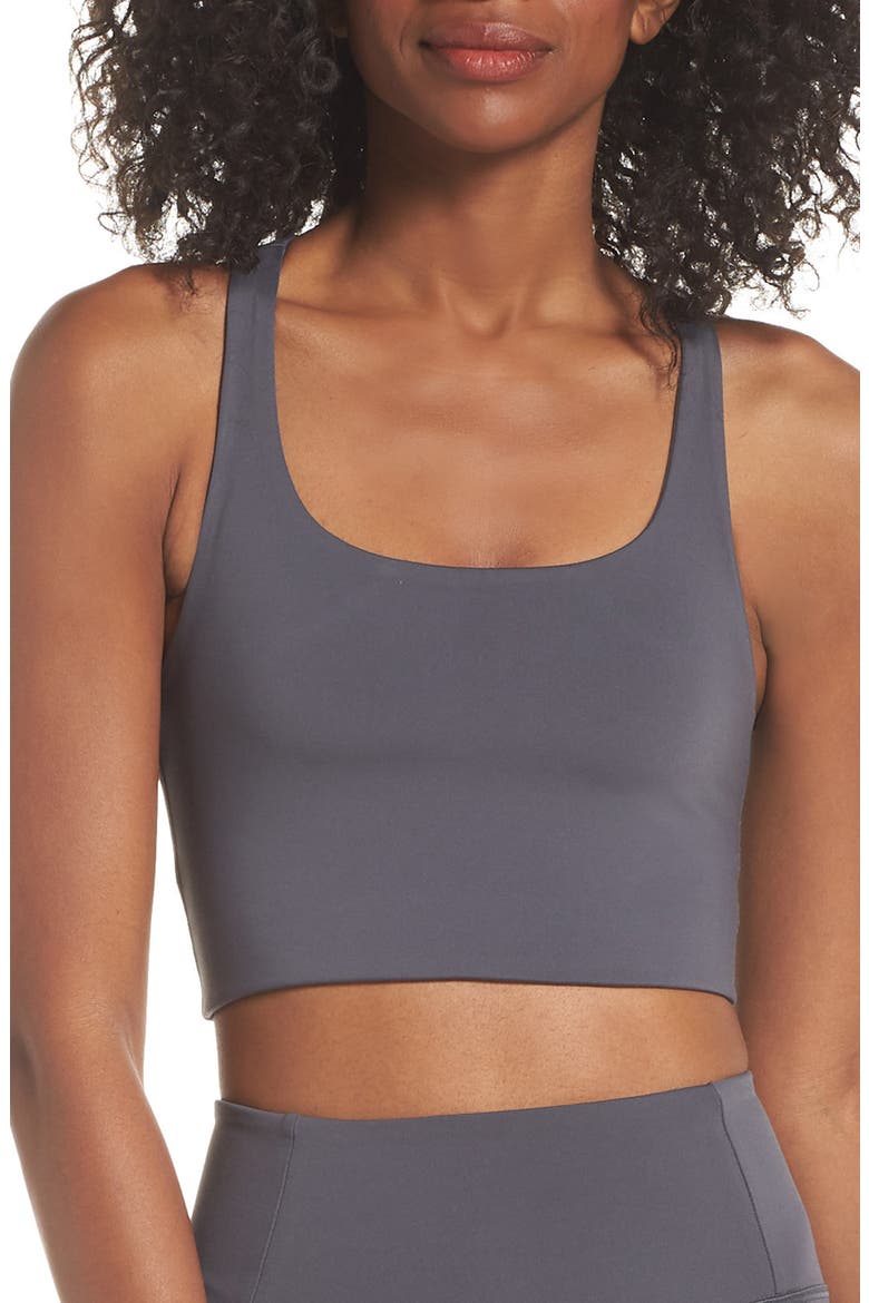 Paloma Sports Bra, Main, color, SMOKE