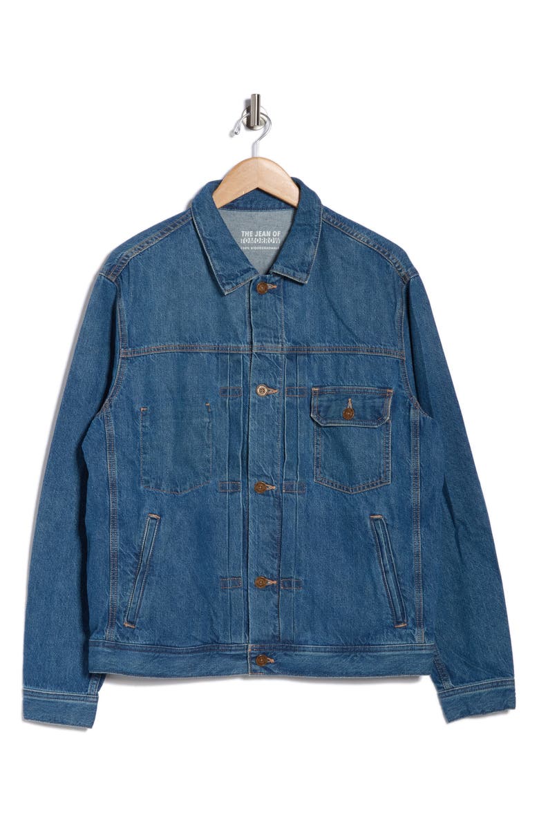 AG Sid Denim Jacket, Main, color, Revival