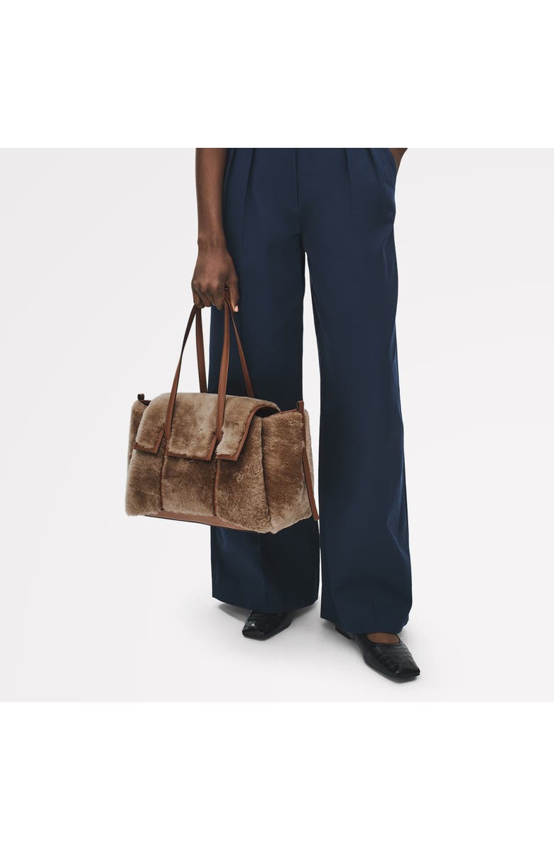 Radley The Chancery - Shearling Medium Flapover Shoulder Bag, Alternate, color,