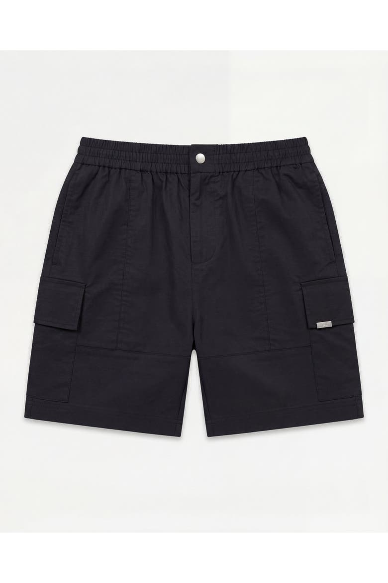Utility Cargo Shorts, Alternate, color, Black