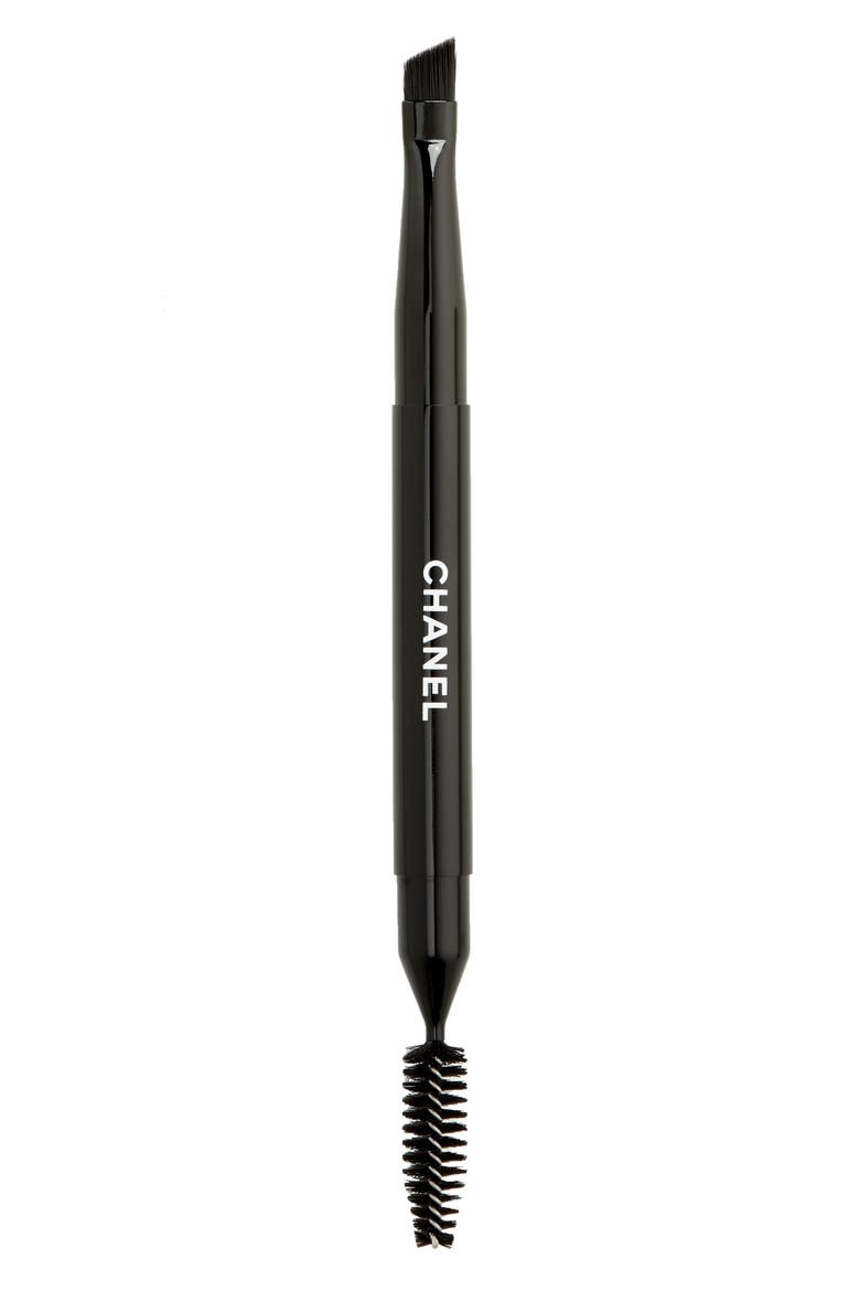 LES PINCEAUX DE CHANEL DUAL-ENDED BROW BRUSH N°207, Main, color, NO COLOR