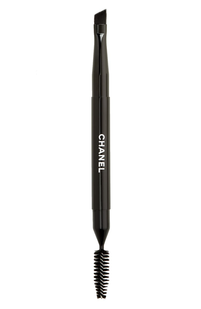CHANEL LES PINCEAUX DE CHANEL DUAL-ENDED BROW BRUSH N°207, Main, color, 