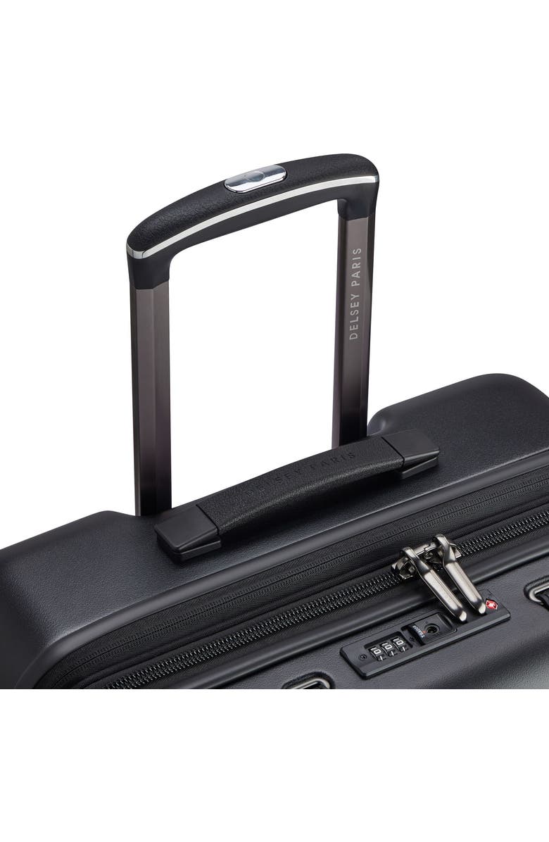Delsey Paris Cadence 24" Expandable Spinner, Alternate, color, Deep Black