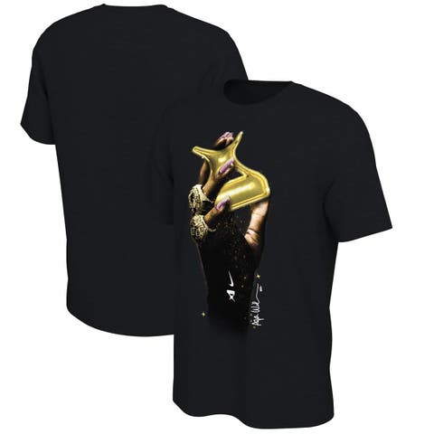 Unisex Nike A'ja Wilson Black Las Vegas Aces WNBA Summit Player T-Shirt