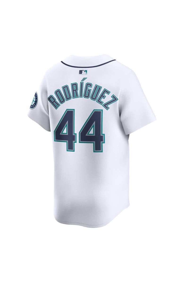 Nike Men's Nike Julio Rodríguez White Seattle Mariners Home Limited Player Jersey, Alternate, color, White