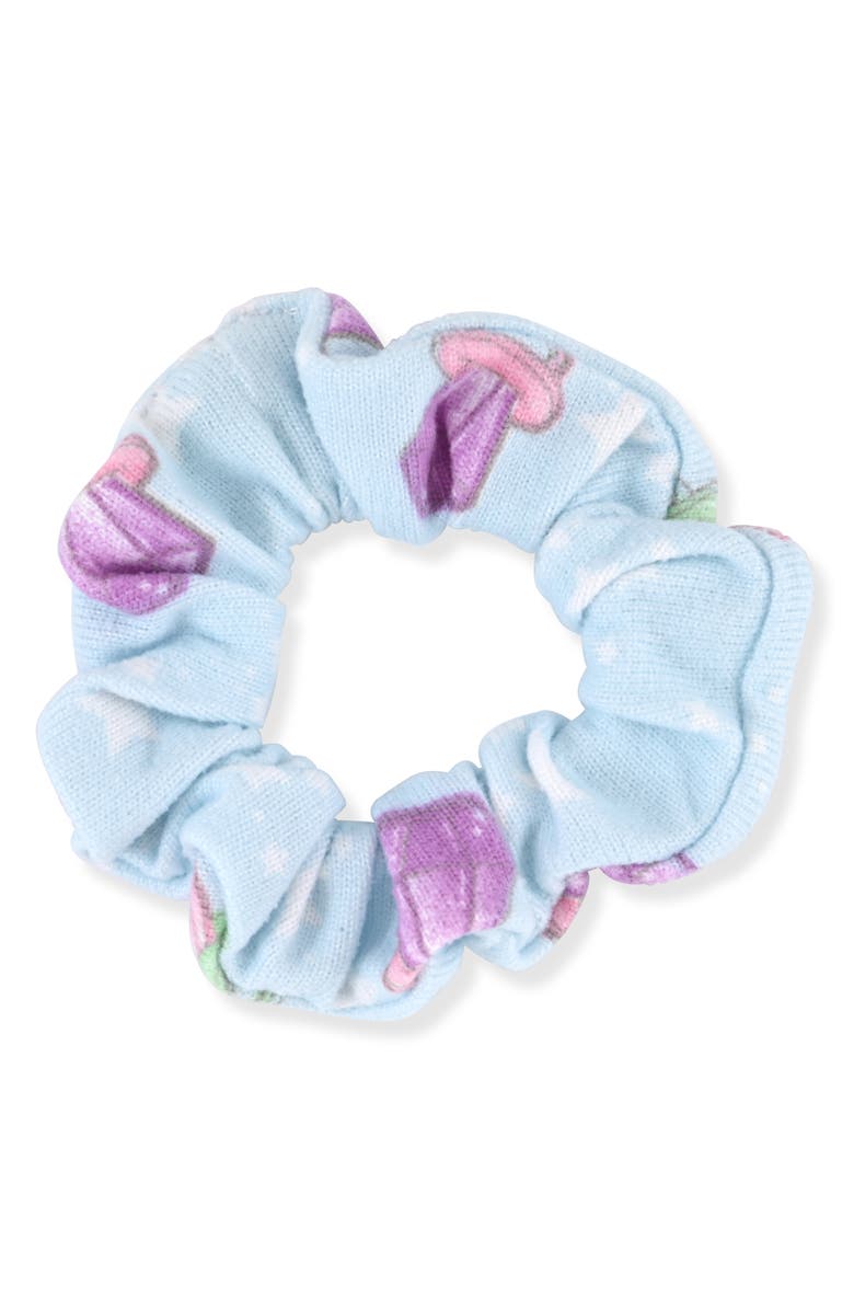 SLEEP ON IT Kids' Tight Fit Long Pajamas & Scrunchie Set, Alternate, color,