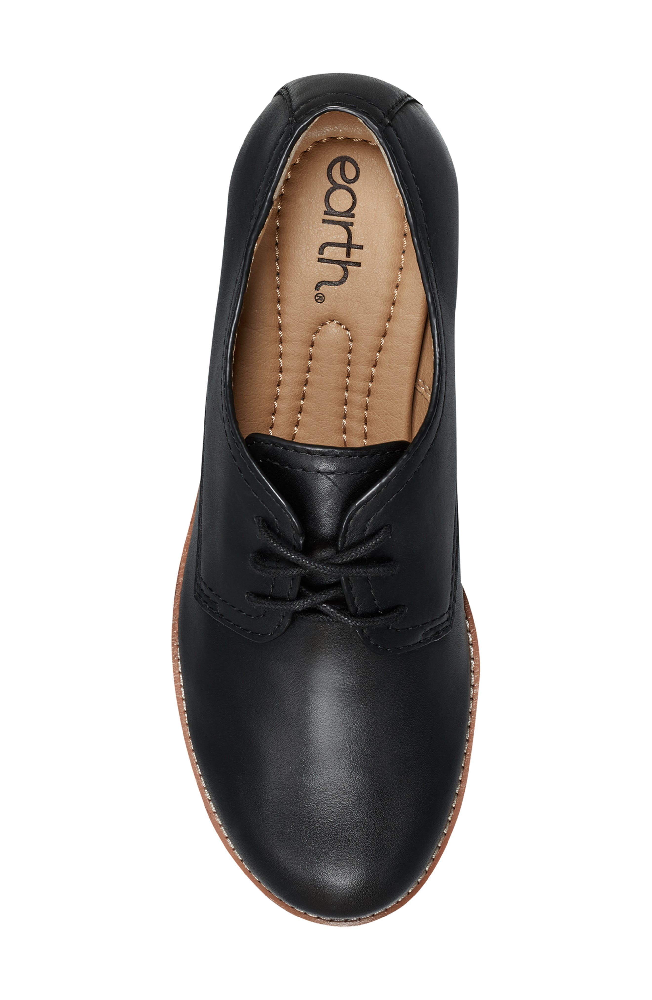 Earth<sup
®</sup
 Eane Lace-Up Derby, Alternate, color, Black