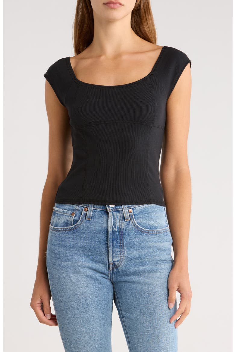 Juliet Crop Tank, Main, color, BLACK