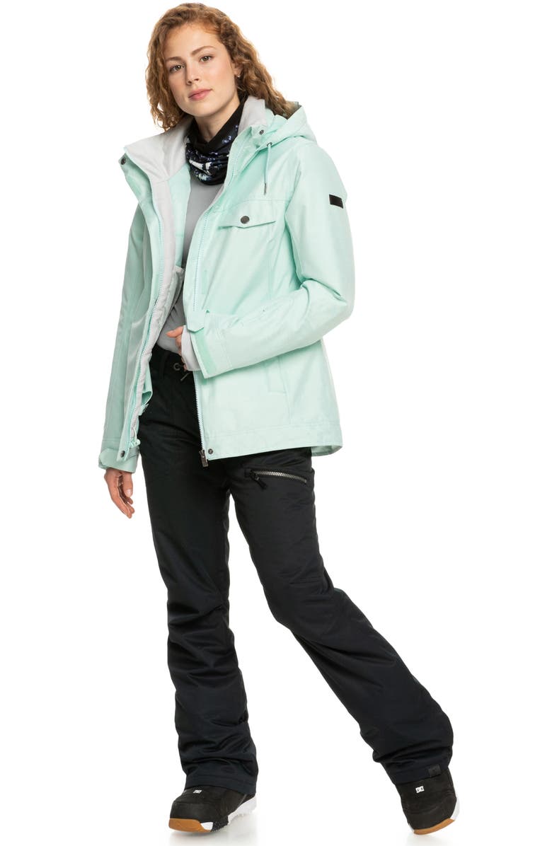 Roxy Nadia Insulated Waterproof Snow Pants, Alternate, color, 