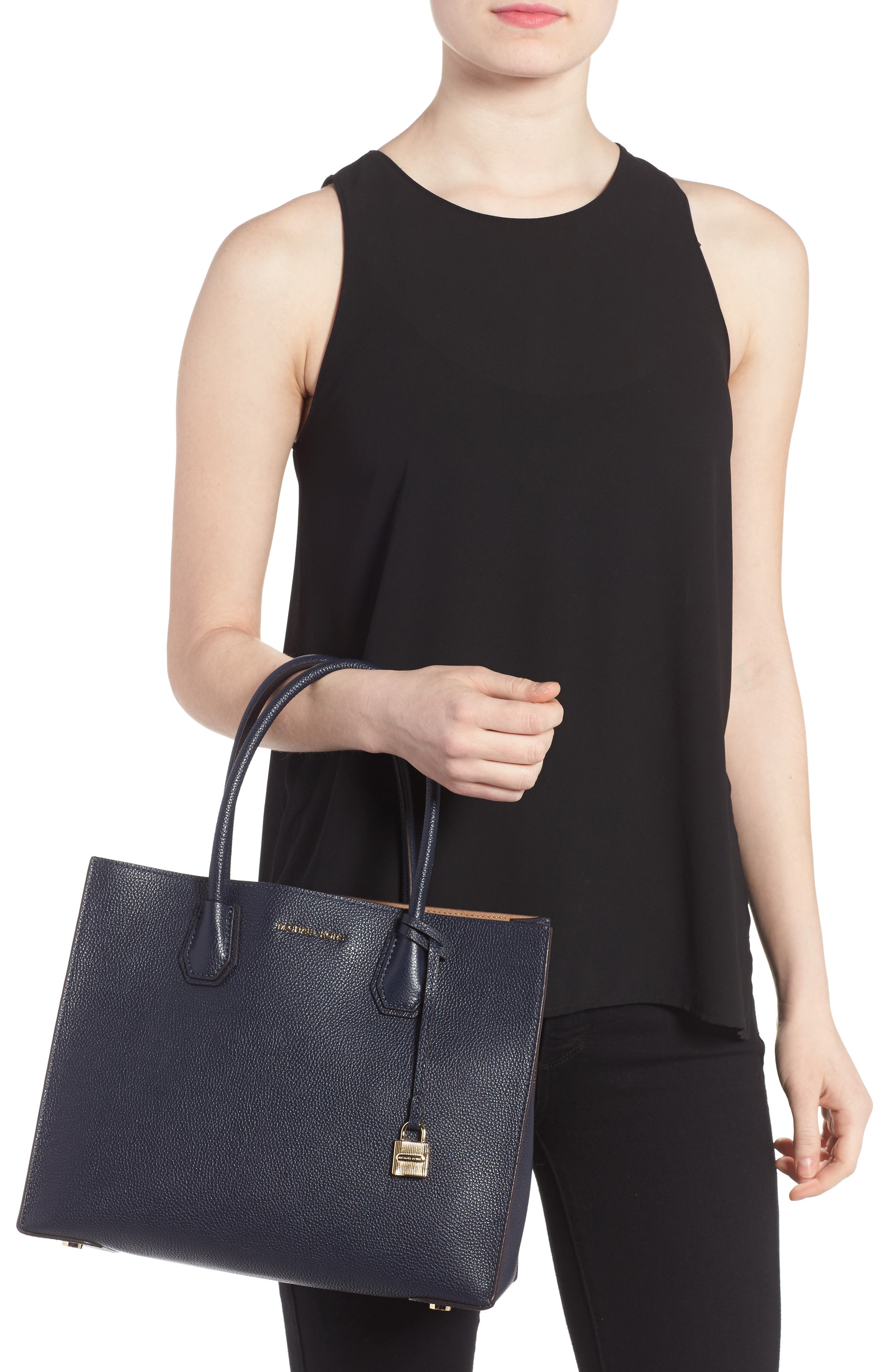 'Large Mercer' Tote, Alternate, color, ADMIRAL