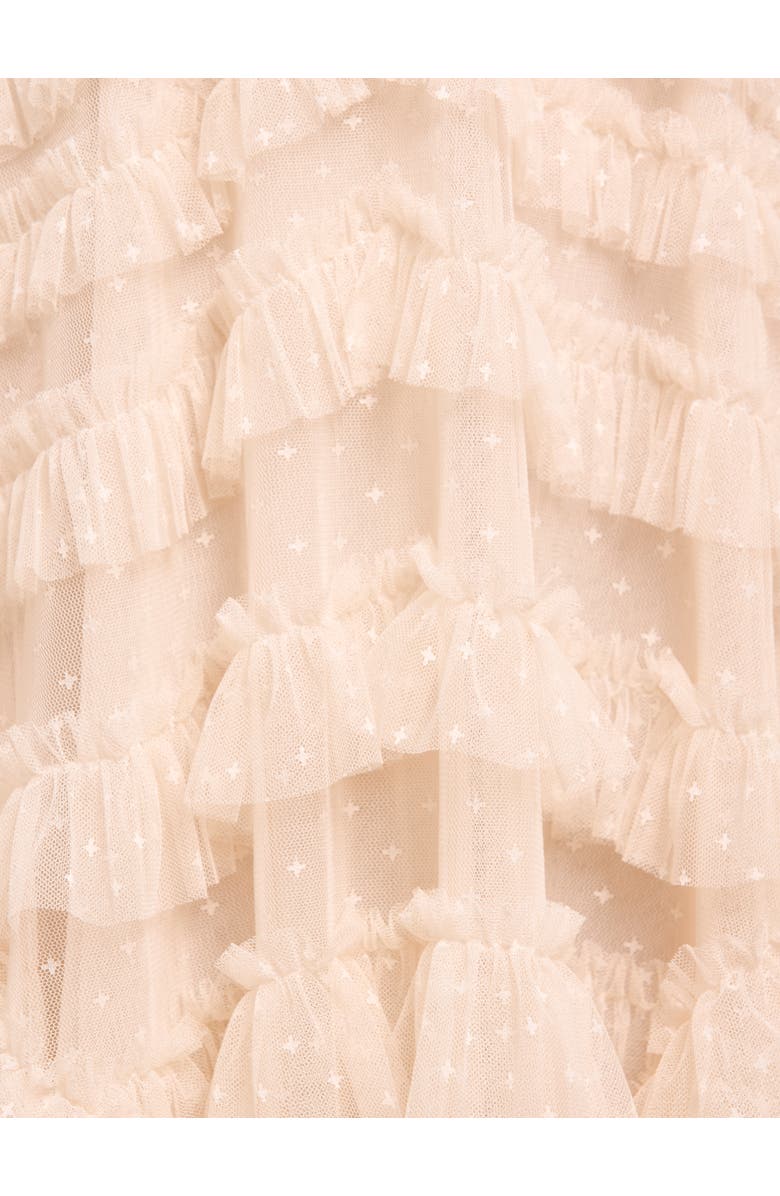 Needle & Thread Lola Backless Gown, Alternate, color, Cream