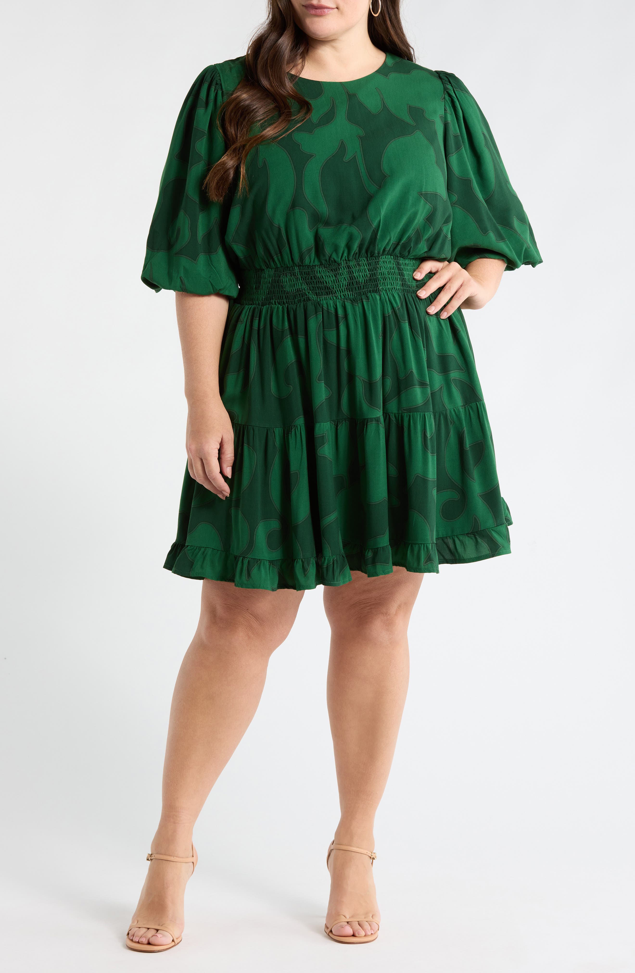 Benti Printed Dress