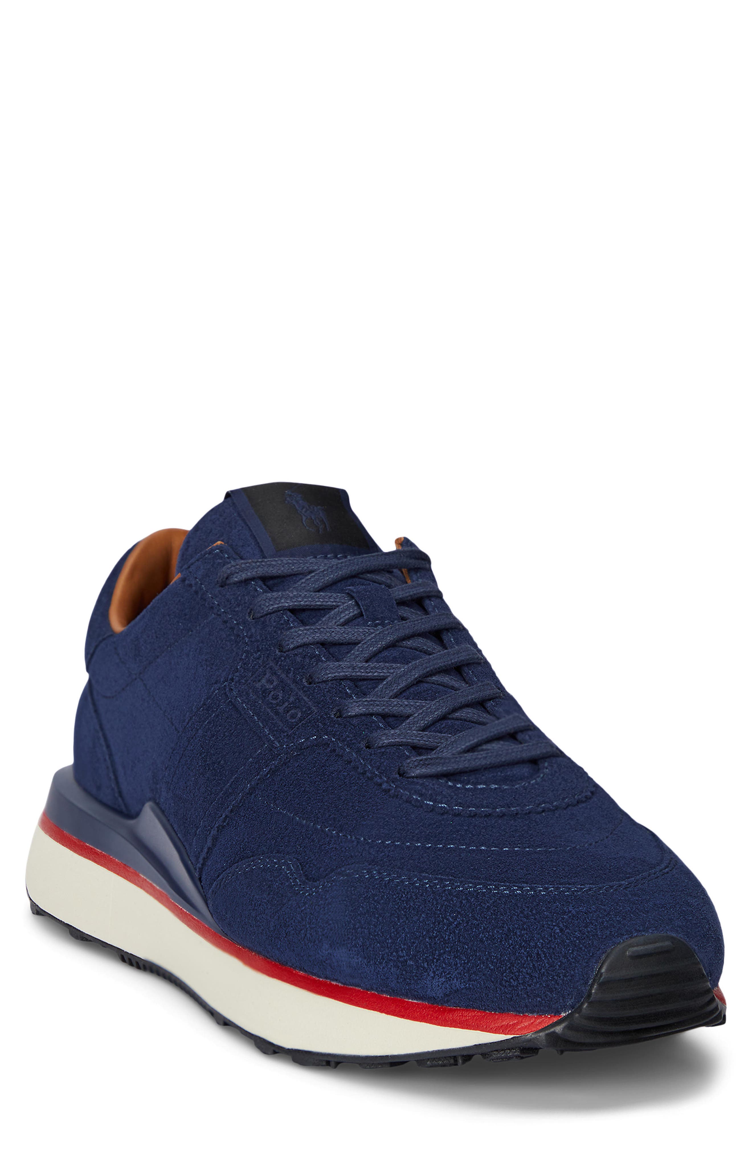 Train 89 Sneaker, Main, color, EAST SIDE ROYAL/ RED