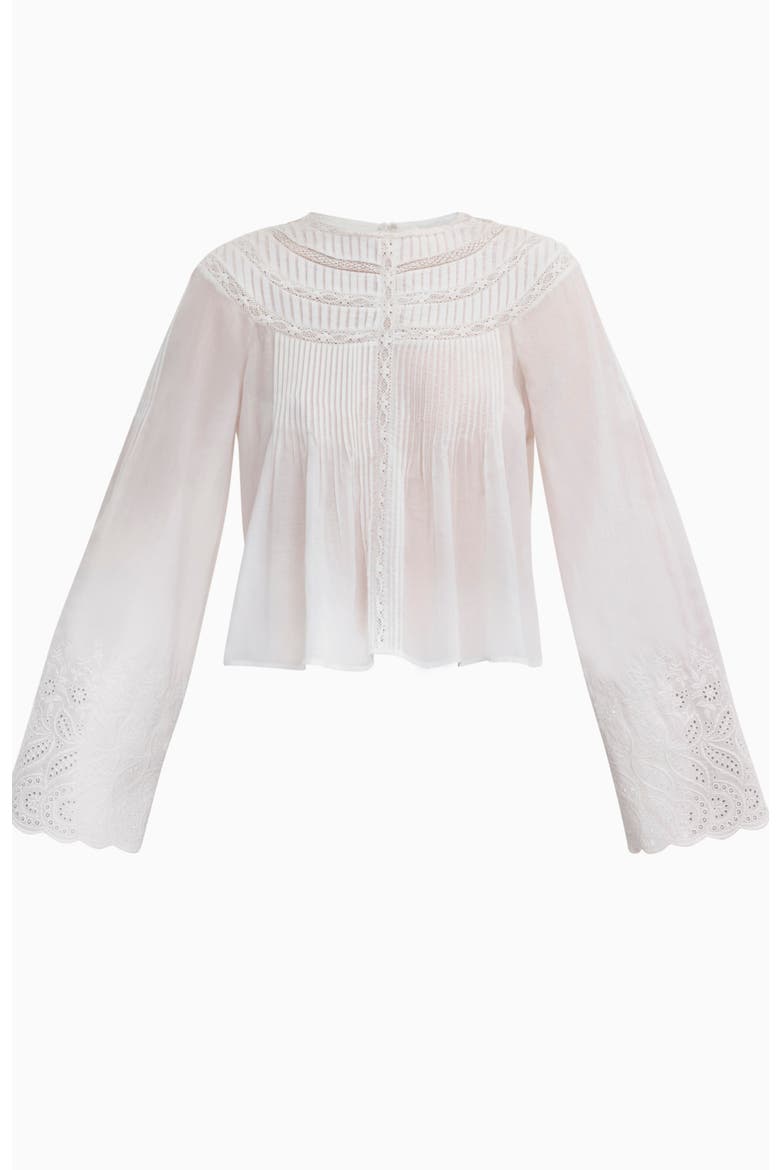 Sabine Blouse, Alternate, color, Ivory