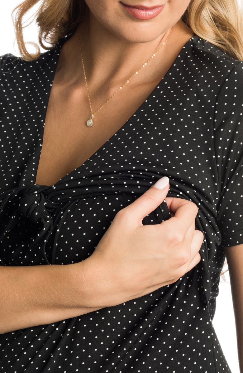 Everly Grey Jada Maternity/Nursing Dress, Alternate, color,