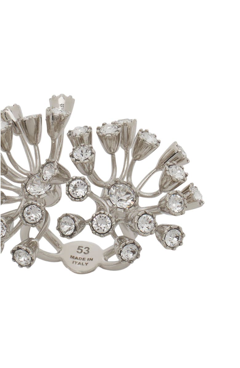 Lanvin Traviata By Lanvin Ring, Alternate, color, Silver-Crystal