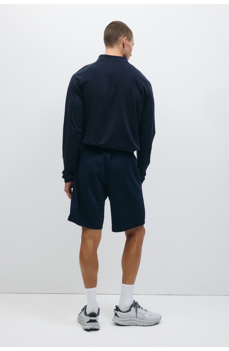 H&M Regular Fit Sports Shorts With Drymove, Alternate, color, Navy Blue
