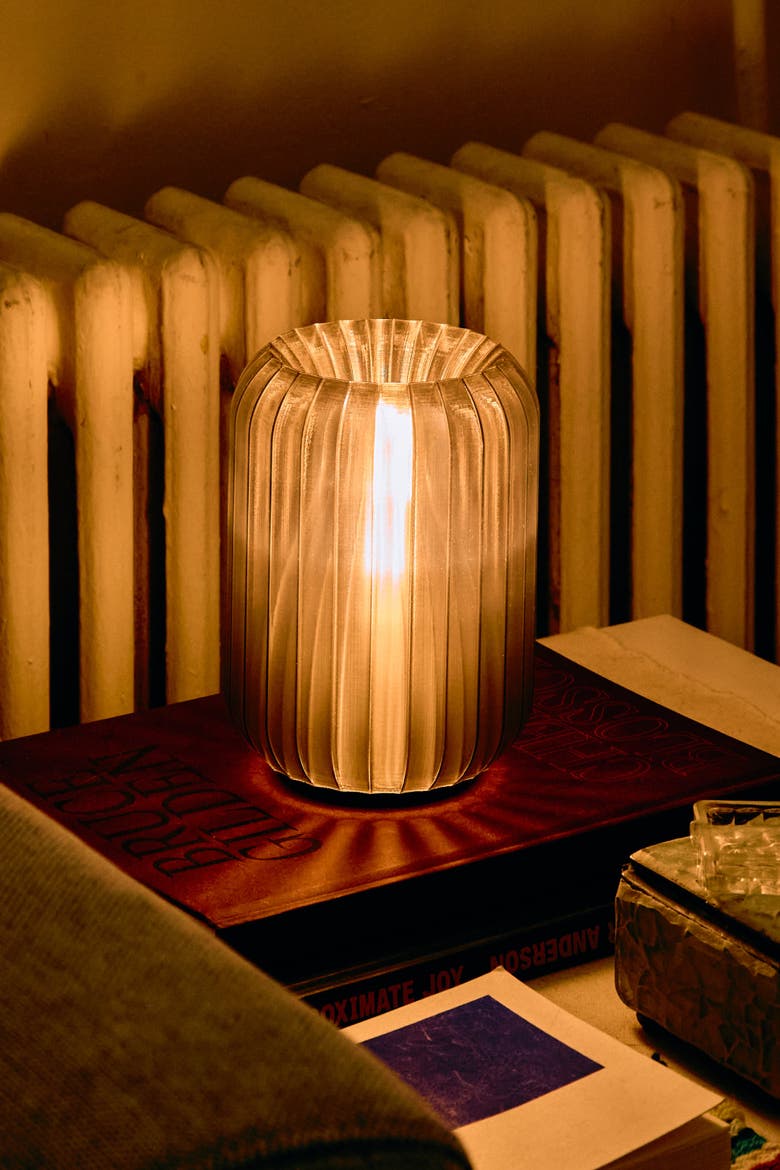 Cordless Mini Allium Lamp, Alternate, color, Smoke