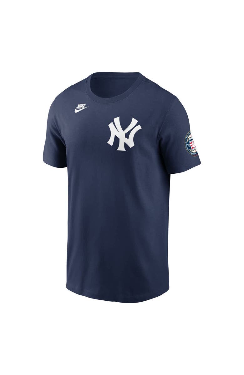 Nike Men's Nike CC Sabathia Navy New York Yankees 2025 Baseball Hall of Fame Retired Name & Number T-Shirt, Alternate, color, Navy