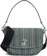 Marc Jacobs Monorgam Denim Saddle Crossbody Bag