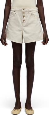 7 For All Mankind Kori Denim Shorts