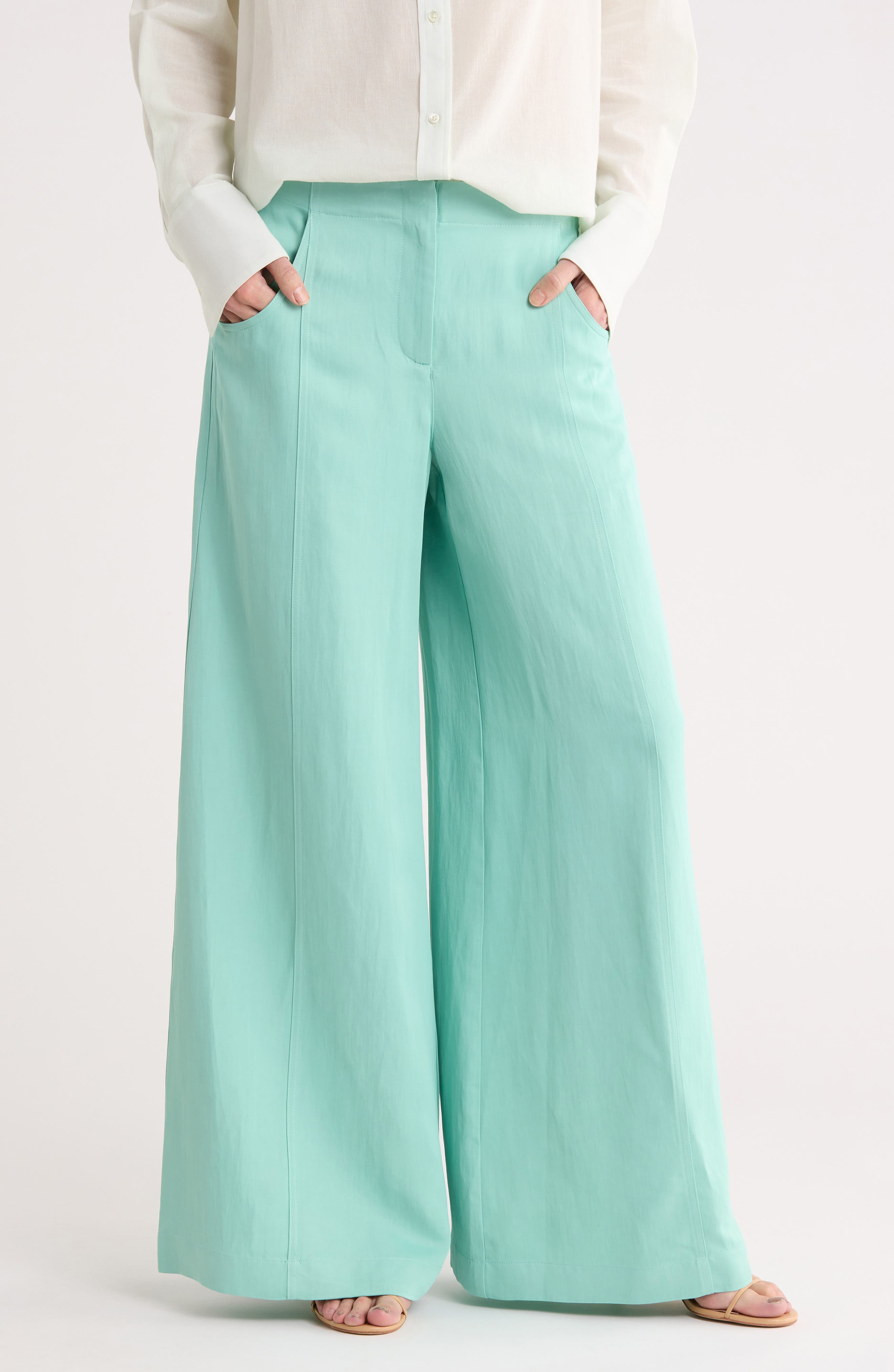 TWP Demie Wide Leg Pants