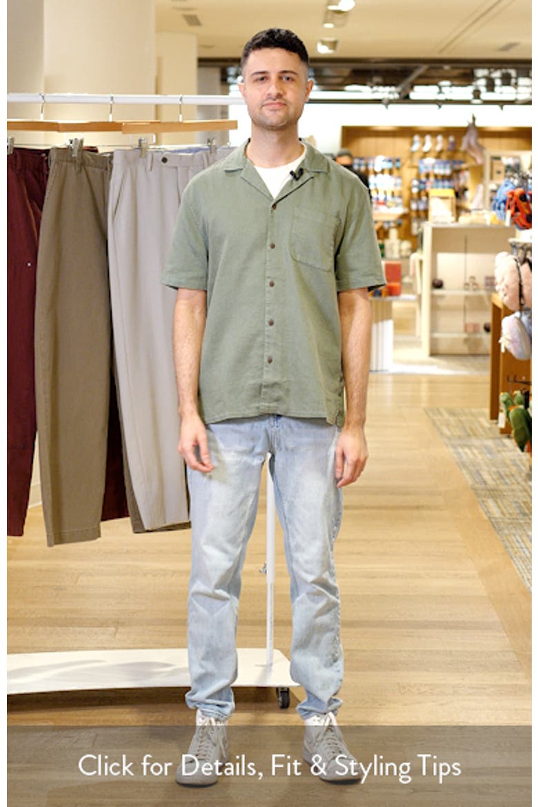 Hemp Blend & Organic Cotton Camp Shirt video