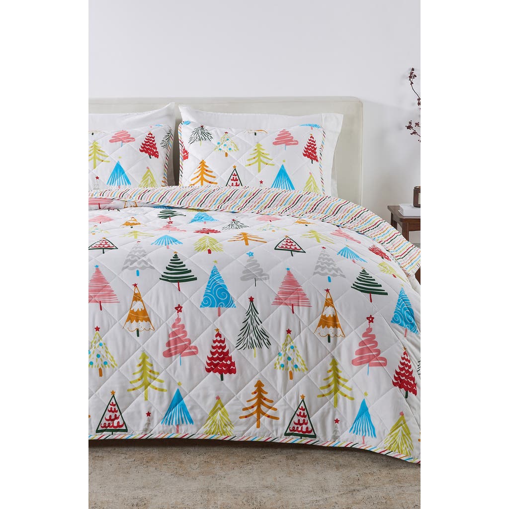 Woven & Weft Holiday 3-piece Quilt Set In Multi