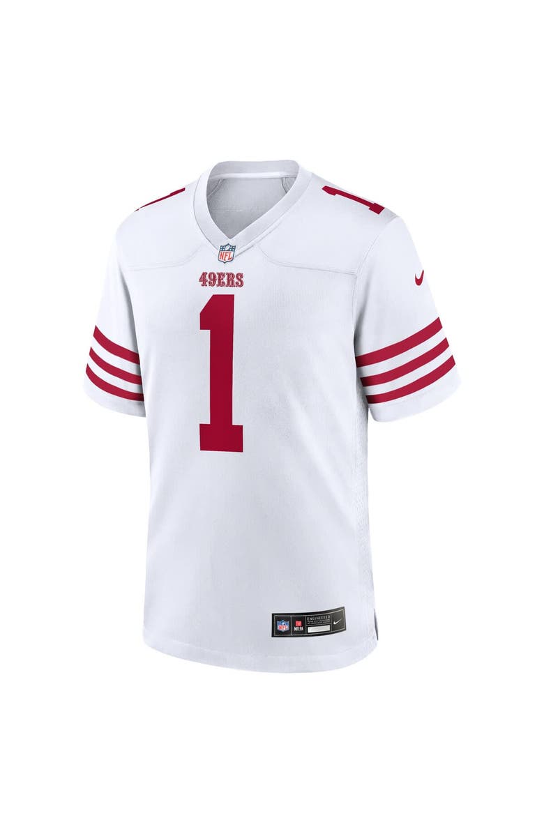 Nike Men's Nike Deebo Samuel Sr White San Francisco 49ers Game Player Jersey, Alternate, color,