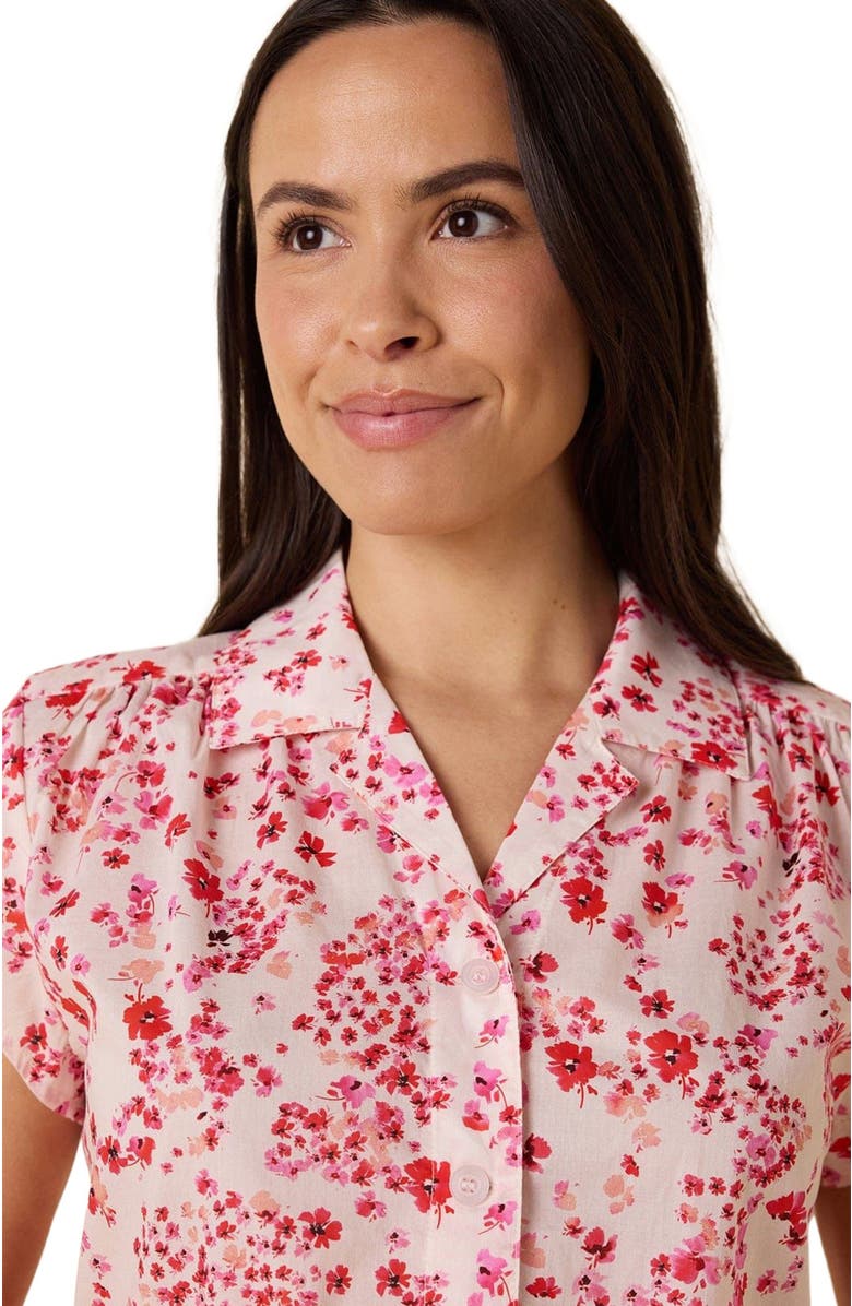 The Cat
s Pajamas Voile Short Set, Alternate, color, Petite Rosette