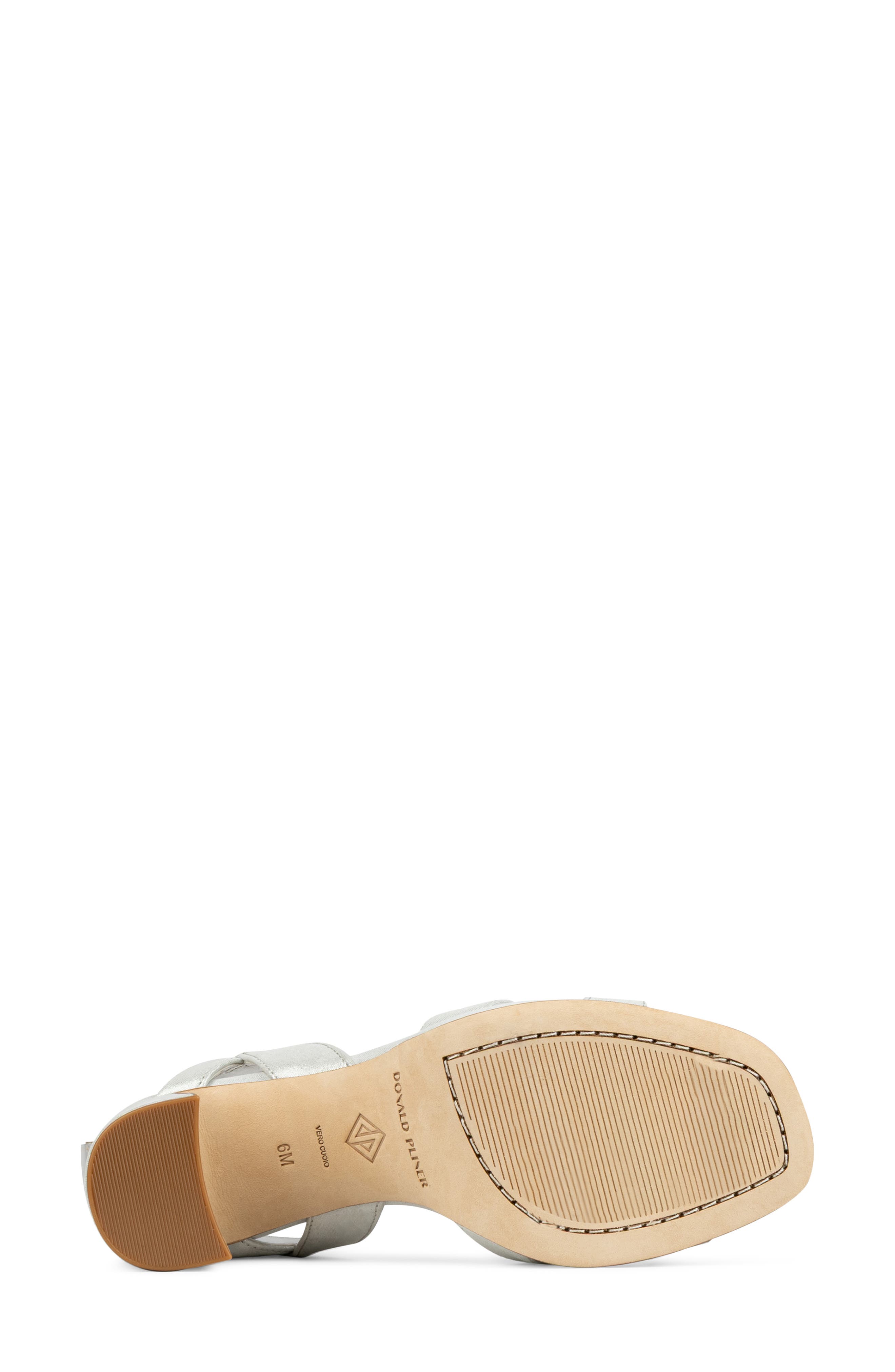 Pheebee Platform Sandal, Alternate, color, SILVER
