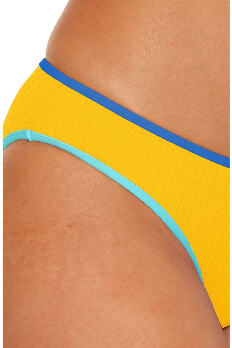 Coral Crush Hipster Bikini Bottoms, Alternate, color, SUNGLOW