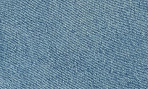 Ag Clove Patched High Waist Relaxed Straight Leg Jeans In Blue