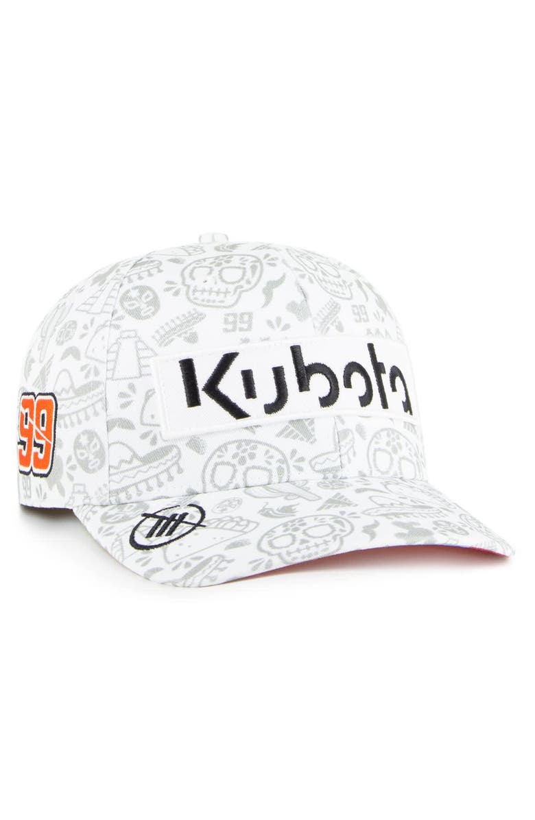 '47 Men's '47  White Daniel Suarez Patch Trophy Flex Hat, Main, color, White