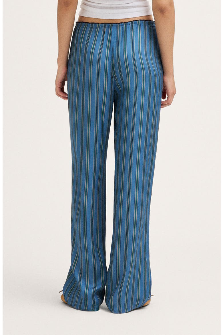 The Devon Pull-On Relaxed Straight Leg Pants, Alternate, color, PORT BLUE STRIPE