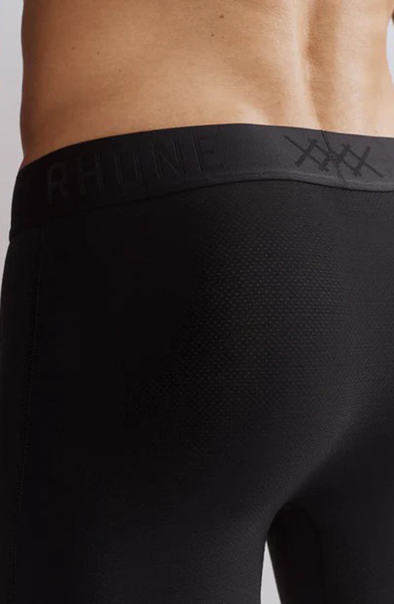 Rhone Active C.O.R. 6-Inch Performance Boxer Briefs, Alternate, color, Black