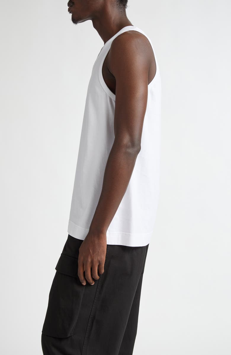 Givenchy 4G Logo Embroidered Cotton Tank, Alternate, color, White