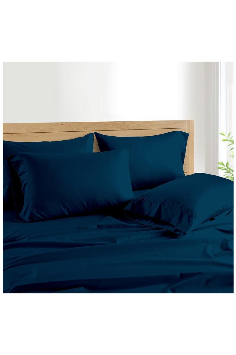 1000 Thread Count Egyptian Cotton 6-Piece Sheet Set, Alternate, color, BLUE COVE