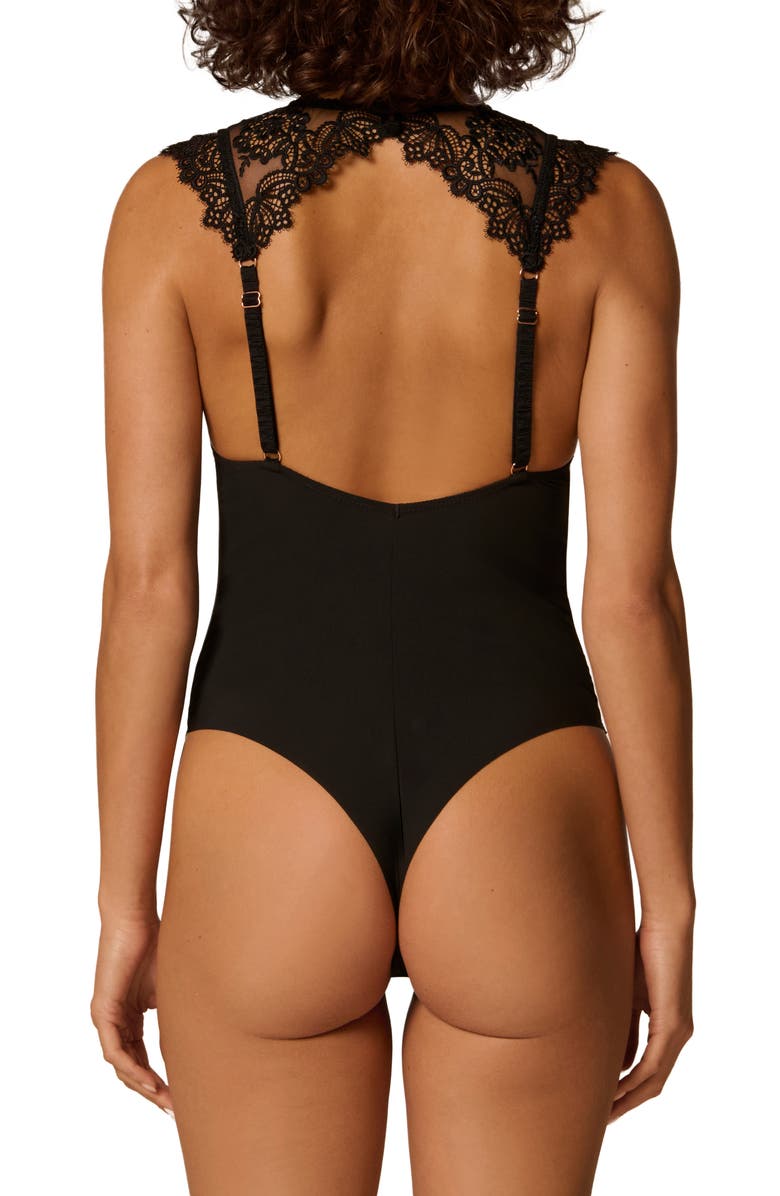 Simone Perele Idole Teddy, Alternate, color, Black