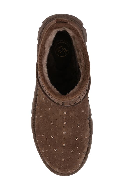 White Mountain Footwear Tomas Faux Fur Bootie In Brown