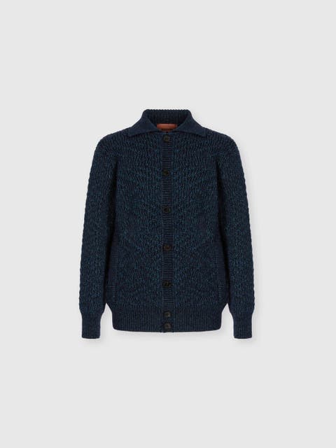 Oversized Wool-blend Cardigan With Alpaca