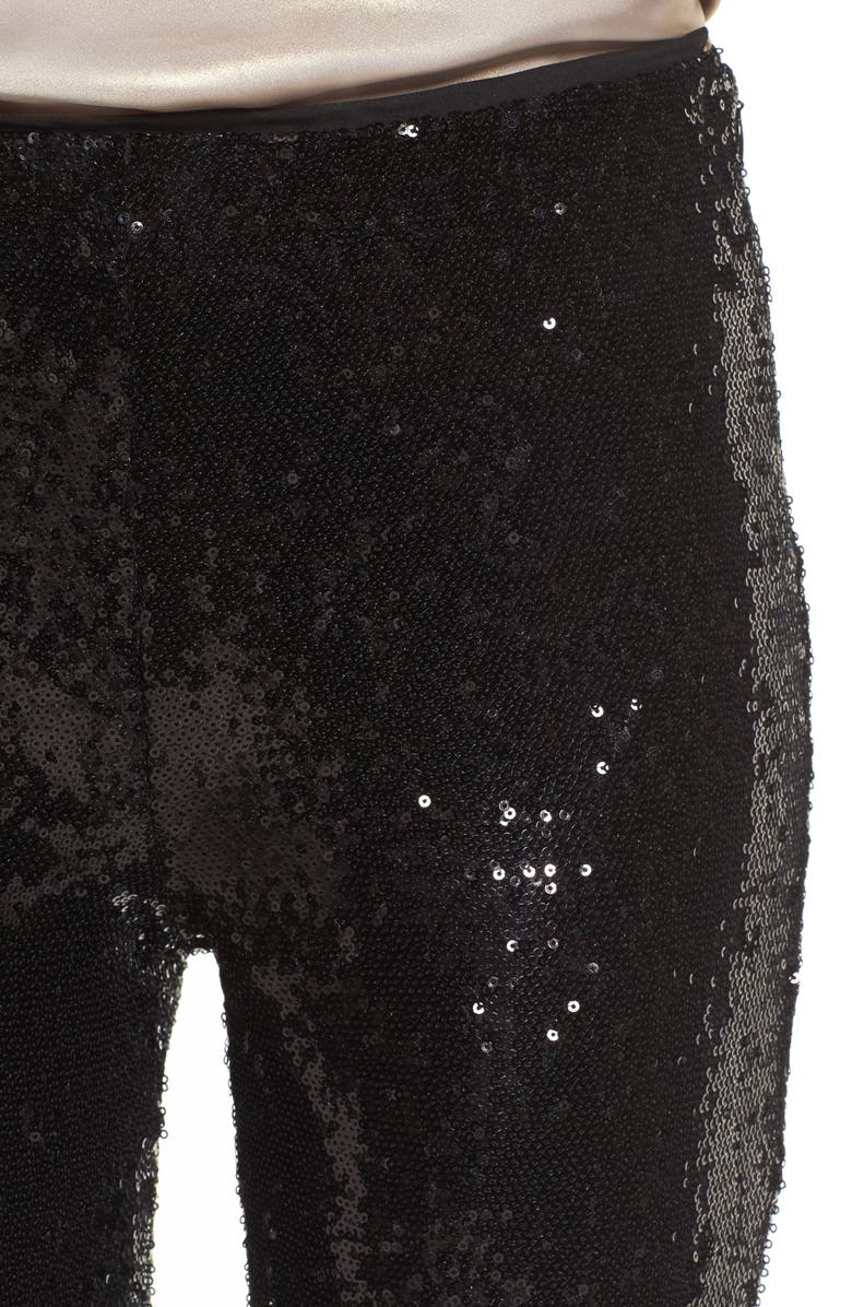 Trouvé Sequin Leggings, Alternate, color,